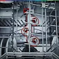 Встраиваемая посудомоечная машина с лучом на полу Bosch SPV4HMX65Q, Serie 4, кол-во комплектов - 10, дисплей, 45 см