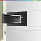 Микроволновая печь встраиваемая Bosch, 25 литров, гриль, автоматическая разморозка, дисплей, черная