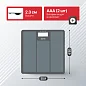 Электронные напольные весы Aprilla ABS-1033 с индикатором температуры и батареи, закаленное стекло