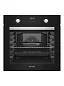 Встраиваемый духовой шкаф GRESSEL U6EB58200 60 см, 82л, XXL, 8 режимов, Конвекция, Двойное стекло, Активное охлаждение корпуса, черный