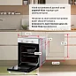 Комплект встраиваемой бытовой техники Simfer S36I002, встраиваемая вытяжка, варочная панель и встраиваемая электрическая духовка
