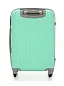KfK-02-XS Чемодан пластиковый бирюзовый KFK размер XS