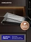 Духовой шкаф 60 см DELVENTO V6EB15000, 65 л, 8 функций, Двойной гриль, Конвекция, Подсветка, черный