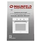 Шкаф духовой газовый с электрическим грилем MAUNFELD MOGS703W