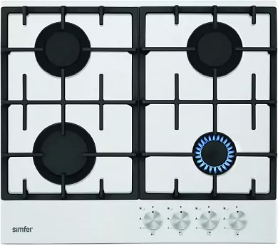 Газовая варочная панель Simfer H60H40C400, с автоподжигом