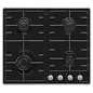Газовая варочная панель MAUNFELD EGHE.64.3STS-EB/G