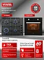 Комплект бытовой техники SV66E67DMG604B0  Vestel (духовой шкаф OVE67DMB1 и варочная панель HVG604B0)