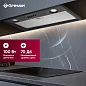 Встраиваемая вытяжка Gressel GR52B 52 см (полновстраиваемая), LED подсветка, 3 скорости, режим отвода и рециркуляции, механическое управление, черная