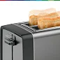 Тостер Bosch TAT5P425, функция подогрева, механическое управление, High Lift, серый