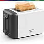 Тостер Bosch TAT3P421 (970Вт, 2 тоста, решетка для подогрева булочек, 6 степеней обжаривания)