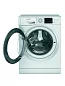 Узкая стиральная машина автомат HOTPOINT, 6 кг, обработка ПАРОМ, экспресс-стирка 30 мин, 1000 об/мин
