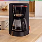 Электрическая капельная кофеварка Bosch TKA4M233, 1200Вт, черный цвет, 1,4л