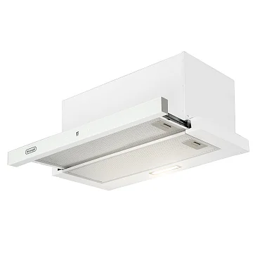 Кухонная вытяжка встраиваемая телескопическая DeLonghi KT- TIARA 612 BB, 3 скорости, 60 см