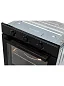 Встраиваемый духовой шкаф GRESSEL U6EB18000 60 см, 82 л, XXL объем, 8 режимов, Конвекция, Двойное стекло, Активное охлаждение корпуса, черный