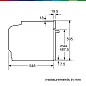 Духовой шкаф Bosch HBG7741W1 Serie 8, пиролитическая очистка , 4 стекла, доводчик двери, AitFry, сенсорное управление