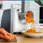 Мясорубка электрическая Bosch MFW68660, пресс для цитрусовых, реверс, серебристый/чёрный