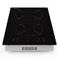 Встраиваемая электрическая варочная панель GRESSEL U30D28S000, 30 см, 3200Вт, сенсорная панель с зоной расширения, таймер