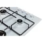 Газовая варочная панель Simfer H60Q40W440 серия Comfort, с автоподжигом, белая
