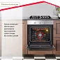 Электрический духовой шкаф Simfer B6EM16011, 5 режимов работы