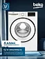 Стиральная машина Beko, фронтальная загрузка, 15 программ, A класс стирки