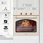 Электрический духовой шкаф B6EO16007 (5 режимов работы, конвекция)