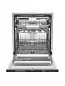 Посудомоечная машина Ardo DBEA14632B2 встраиваемая, 6 программ, 14 комплектов, 2 лотка, половинная загрузка, 60 см.