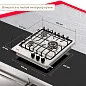 Комплект встраиваемой бытовой техники Simfer S48M571, варочная панель и духовой шкаф