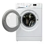Узкая стиральная машина автомат Indesit, 5 кг, 16 программ, инвертор, обработка паром, экспресс-стирка 30 мин