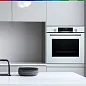 Духовой шкаф Bosch HBG536HW0R, Serie 6, 3D горячий воздух, дисплей, гриль, конвекция, 71 литр, доводчик двери, белая