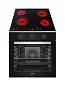 Комплект бытовой техники CARINO 6B16001B011 (духовой шкаф и электрическая варочная панель 60 см)