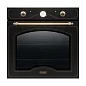 Многофункциональный электрический духовой шкаф DeLonghi CM 9L AN PPP RUS, 60 см, черный, ретро, 9 режимов работы, Boost