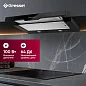 Встраиваемая вытяжка Gressel GR61B1 60 см (телескопическая), LED подсветка, 2 скорости, режим рециркуляции, механическое управление, черная