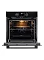 Встраиваемый духовой шкаф GRESSEL U6EB58000 60 см, 82 л, XXL объем, 8 режимов, Конвекция, Двойное стекло, Активное охлаждение корпуса, черный