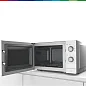 Микроволновая печь Bosch FFL020MW0, 20 литров, 5 уровней мощности, LED-подсветка, Rotary Control, белая