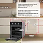 Электрический духовой шкаф Simfer B4EB16016, 45см, 5 режимов приготовления, конвекция, таймер.