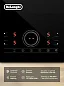 DeLonghi Индукционная варочная панель ELETTRA 4B0P CR, черный