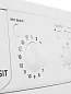 Узкая стиральная машина Indesit (4кг), технология Eco Time, функцией отложенного старта, 800 об/мин, белый