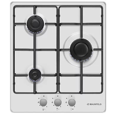 Газовая варочная панель MAUNFELD EGHE.43.3STS-EW