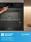 Духовой шкаф INDESIT 72 л, ширина 60 см, 12 режимов, 3D конвекция, двойной гриль, очистка паром