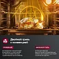 Встраиваемый духовой шкаф Gressel U6EM69110, 60см, 9 режимов работы, 75л, двойной гриль, 3D конвекция + противень Wellfry