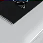 Варочная панель газовая Bosch PRB3A6D70M, конфорок - 2 шт, стеклокерамика, электроподжиг, газ-контроль, черный