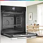 Духовой шкаф Bosch Serie 8 HSG7361B1, 71 л, дисплей, гриль, конвекция, черный
