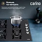 Комплект бытовой техники CARINO 6B56016S111 (духовой шкаф и газовая варочная панель 60 см)