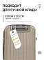 KfK-34-XS Чемодан пластиковый шампань XS