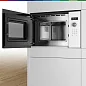 Микроволновая печь встраиваемая Bosch BFL524MW0 Serie 6, 20 л, 800 Вт, автоматическая разморозка, дисплей, сталь