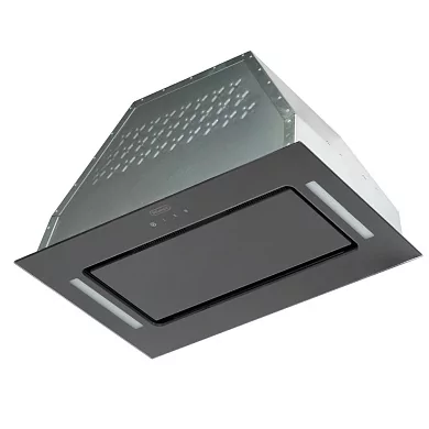 Кухонная вытяжка DeLonghi COSETTA 515 NB, 3 скорости, черный, 52.5 см