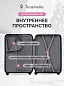 KFKSS23-06-XS Чемодан пластиковый розовый KFK размер XS