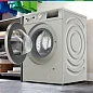 Стиральная машина Bosch WAN2420XME с загрузкой 8кг, инверторный двигатель, отсрочка запуска, дозагрузка белья, белая