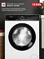 Стиральная машина Vestel WMD812T2TISBW белый, 8 кг, 15 программ, инверторный двигатель, обработка паром, белая
