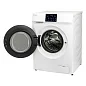 Стиральная машина Gressel UWC601 (10,5 кг), инверторный мотор с прямым приводом Direct Drive, функция пара PureSteam, сенсорное управление, дозагрузка белья, 12 программ, система самодиагностики, 1200 оборотов